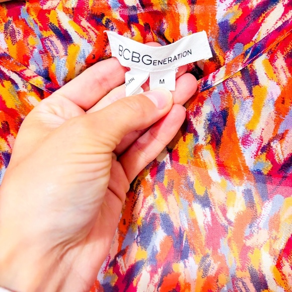 BCBGENERATION Multicoloured open-back blouse | Lightweight * - Picture 7 of 7